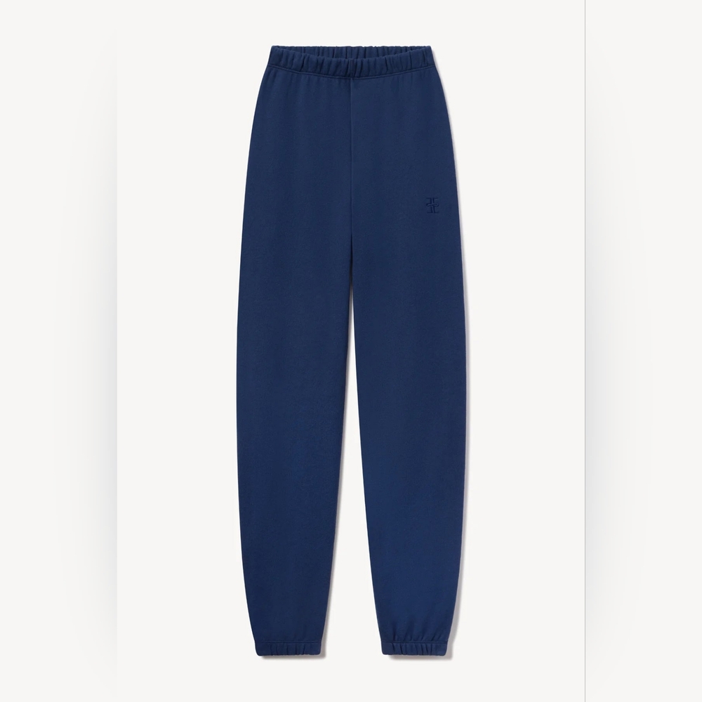 Éterne French Terry 'Straight Leg Sweatpant' In Navy, Nwt, Sz M